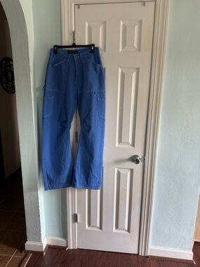 Women’s paper bag Blue Pants